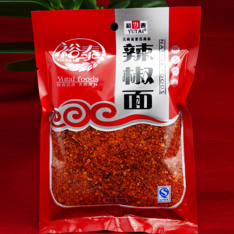 【京东云南馆】云南特产 裕泰辣椒面150g 袋装
