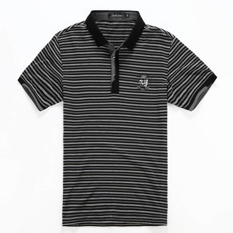 牛头牌(newto)男士夏季短袖t恤/polo衫 w0080018黑色 xl(180/100a)
