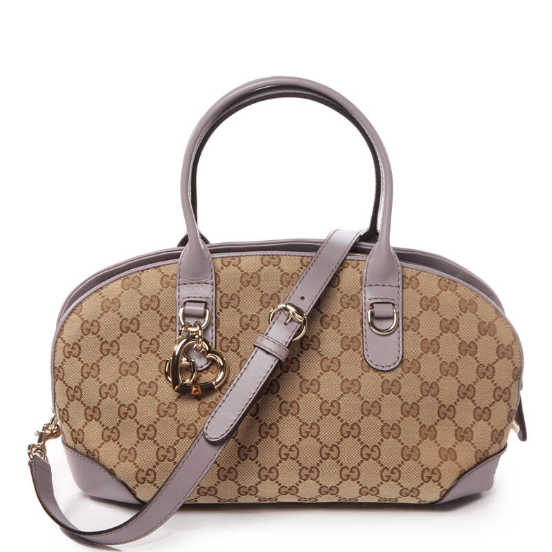 gucci 古驰 女士帆布斜跨单肩包 饺子包 269955 fafxg8863