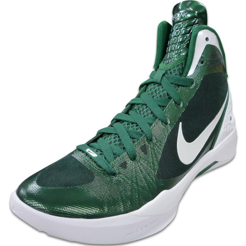 耐克/nike 男士篮球鞋 zoom hyperdunk 2011 454143-300 深 绿色 44码