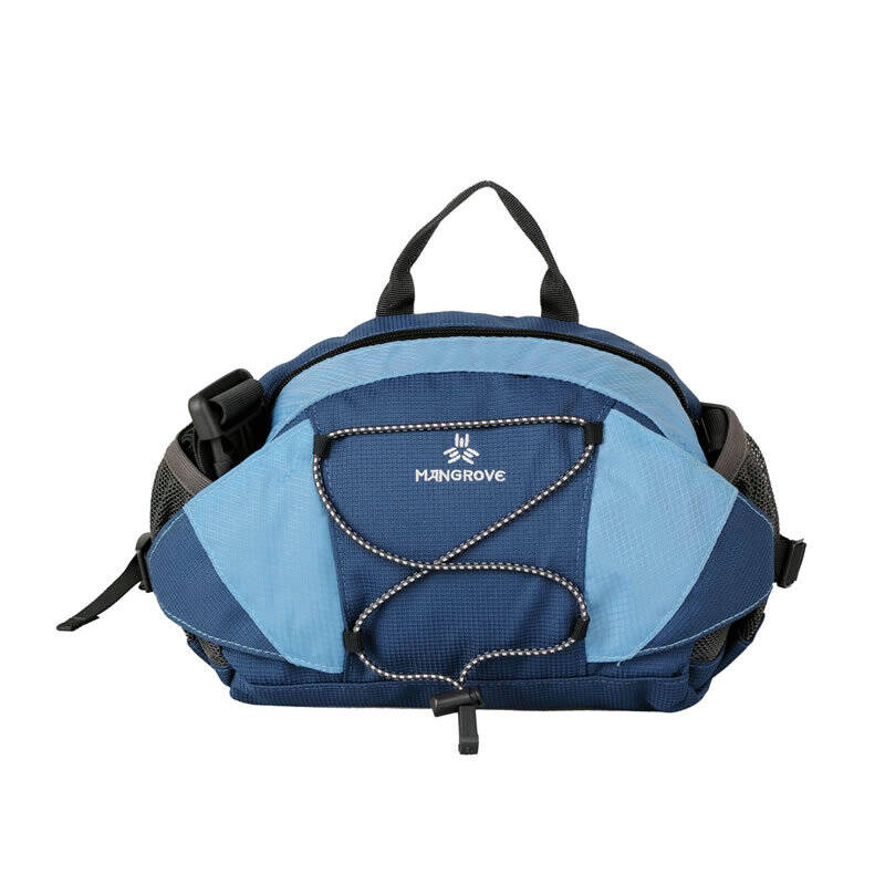 曼哥夫(mangrove) 户外运动多功能三用防水旅行腰包 蓝色