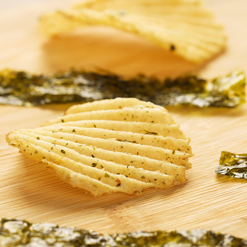 卡乐比calbee膨化零食印尼进口波塔比海苔味薯片68g23件