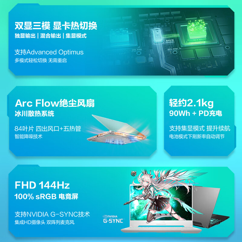 华硕天选4锐龙版高性能电竞游戏本配置评测：优缺点详情爆料 热评种草 第2张