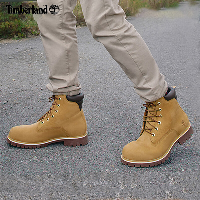 Timberland 添柏岚 18094 男式经典高帮系带工装靴 Plus会员折后¥520.61