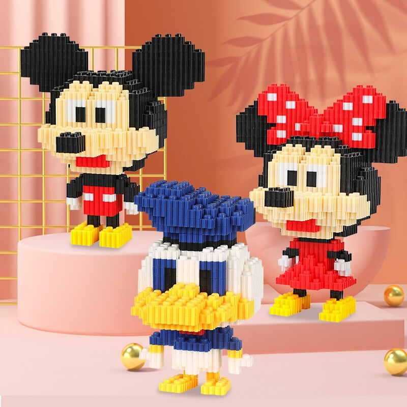 SPROUT 萌小鹰 积木拼装玩具 蜘蛛侠+美队+蝙蝠侠/米奇+米妮+唐老鸭 *2件 下单折后￥43.8包邮