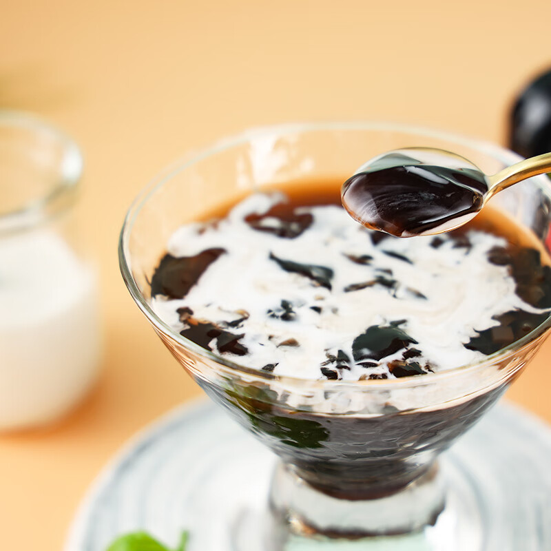 堂龟苓膏椰果奶茶龟苓椰奶草本原味390g