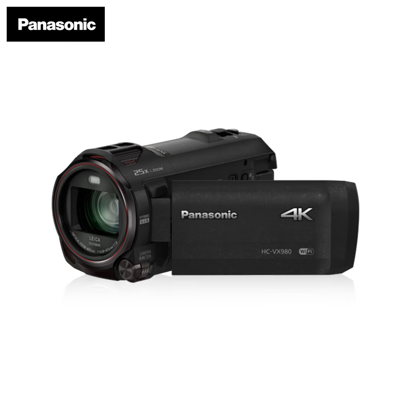 松下 HC-VX980摄像机 家用高清4K便携手持DV 婚庆旅拍会议直播数码摄影录影录像机