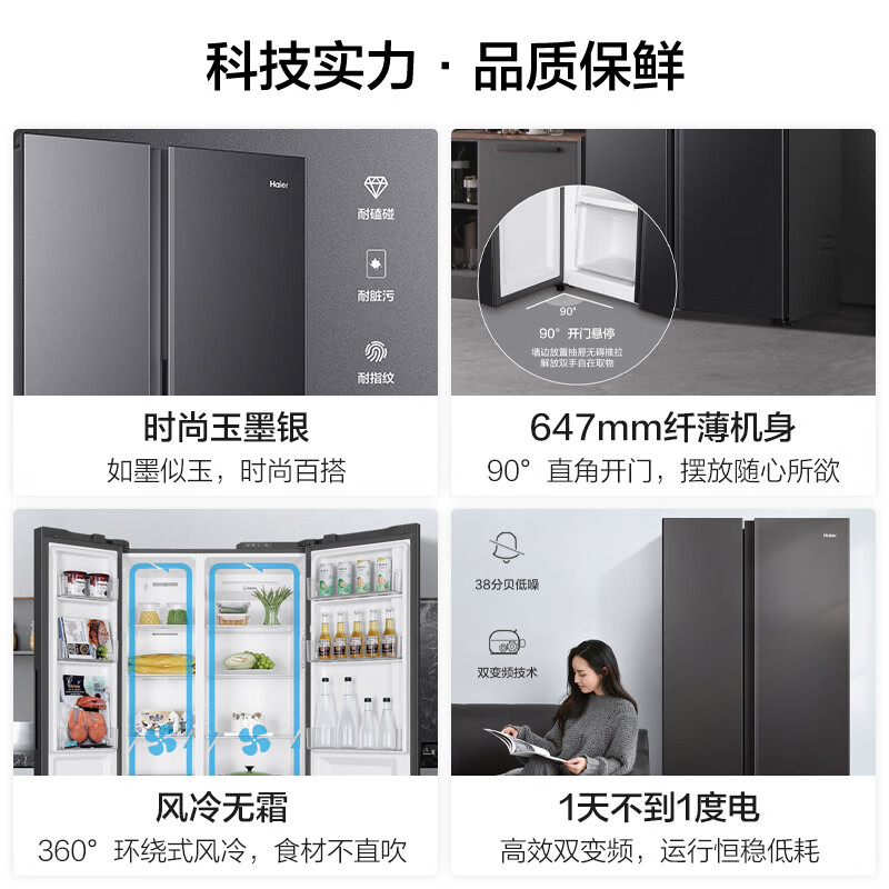 达人点评：海尔（Haier）521升电冰箱BCD-521WGHSSEDSD怎么样好评？优缺点性能评测详解 对比评测 第5张