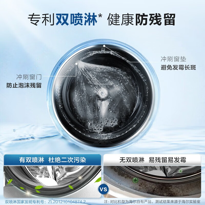 信不信由你：海尔【1.08洗净比】滚筒洗衣机mate2s入手须知？实情测评爆料 心得分享 第4张