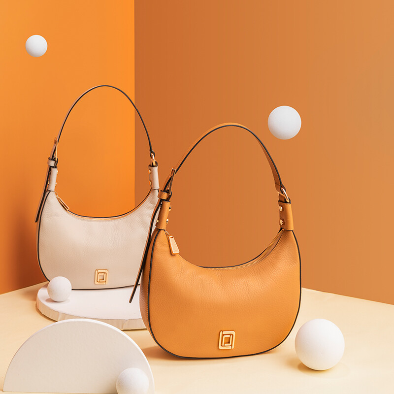 意大利 LUANA 卢阿娜 Borsetta系列 MINERVA 头层牛皮腋下包单肩包 下单折后¥399包邮