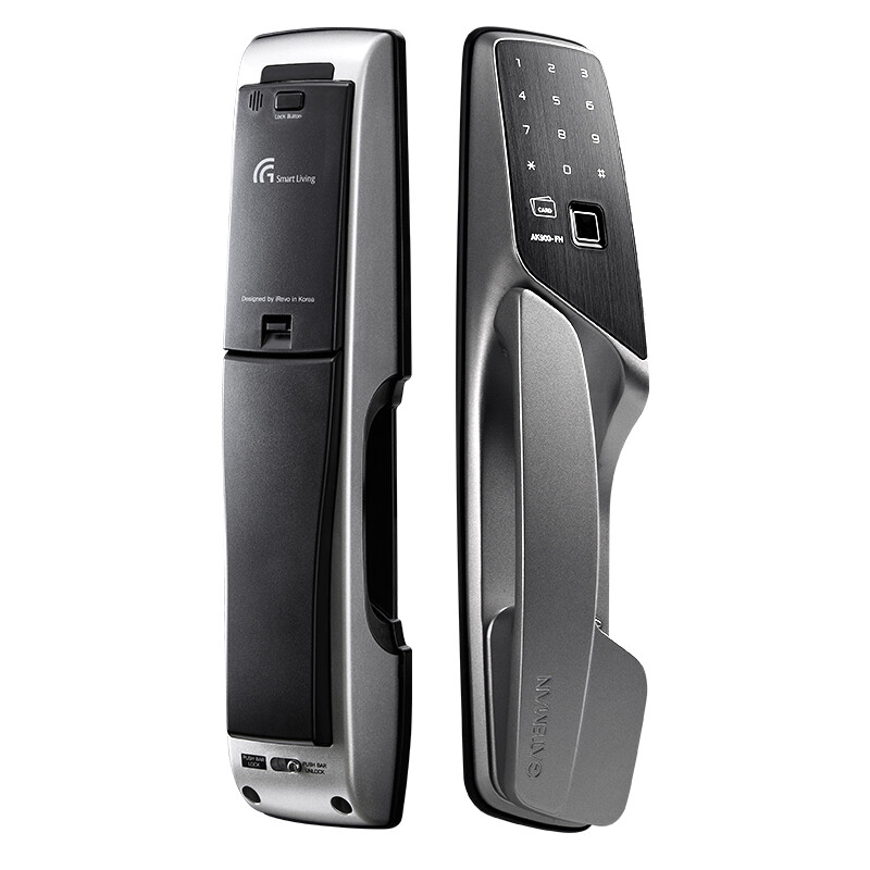 盖德曼gateman韩国进口品牌推拉式指纹锁家用智能锁防盗门电子锁密码