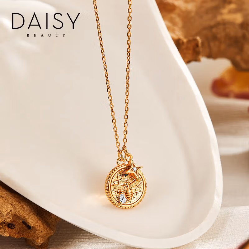 英国 DAISY BEAUTY 赵今麦同款 神的眼泪 S925银镀18K金 蜜蜂金币项链 京东优惠券折后¥139 英国 DAISY BEAUTY 赵今麦同款 神的眼泪 S925银镀18K金 蜜蜂金币项链 京东优惠券折后¥139