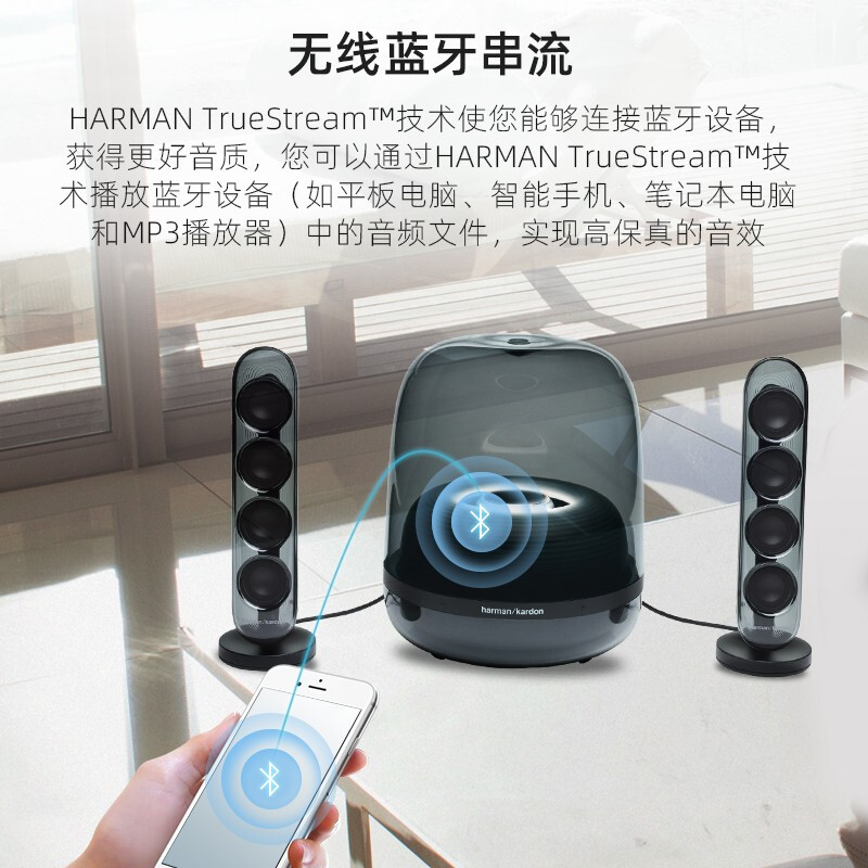 内幕爆料：哈曼卡顿Soundsticks 4水晶四代电脑音响新款如何？来谈谈这款性能优缺点如何 心得分享 第5张