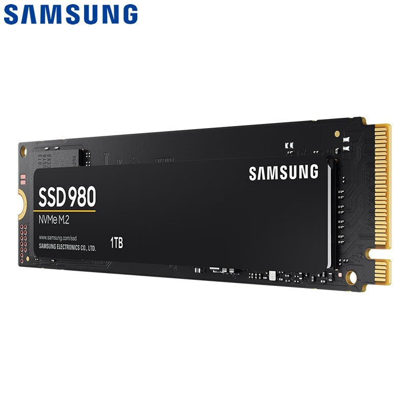 三星(SAMSUNG)980/970EVO SSD固态硬盘 M.2接口(NVMe协议)笔记本m2 980 1TB(MZ-V8V1T0BW)