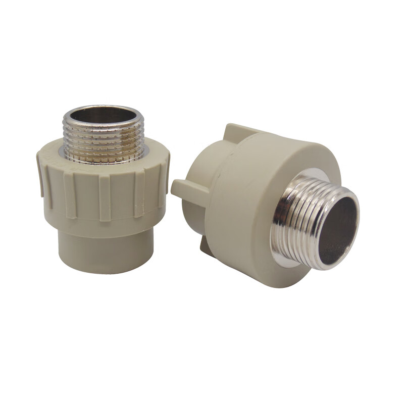 ppr铜外丝异径直接外牙直通3225x204050637590110普通款50铁外牙一个