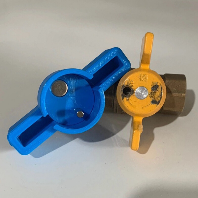 天然气钥匙阀门开关煤气扳手磁性锁闭阀开关燃气钥匙强磁包开包退 2