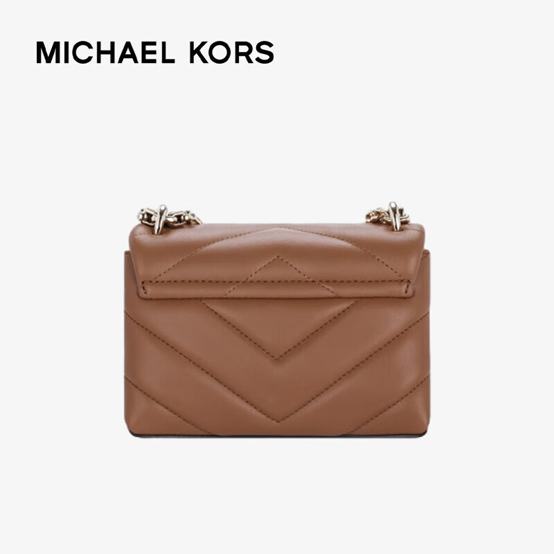 MICHAEL KORS 迈克·科尔斯 Cece系列 专柜款焦糖色小号链条包 32T9G0EC1L Plus会员折后￥586.65