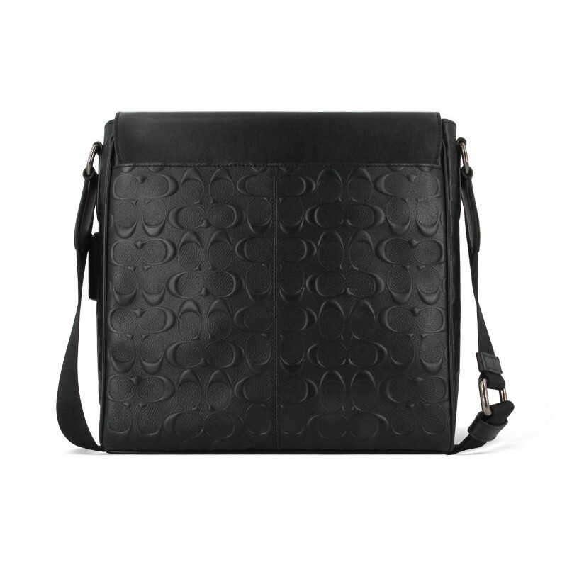 COACH 蔻驰 牛皮 男式单肩斜挎包 4006QB/BK 凑单折后￥980.4