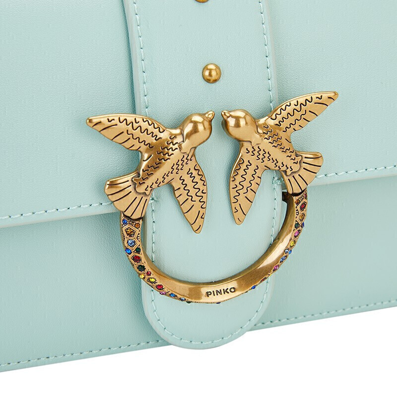 PINKO 品高 女式mini链条单肩背包 1P221RY6XT PLUS会员下单折后￥810