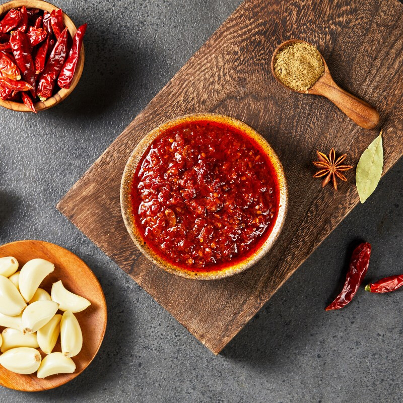 虎邦辣酱 虎皮蒜蓉酱 微辣韩式拌面拌饭辣椒酱超值组合装 15g*10 *2件