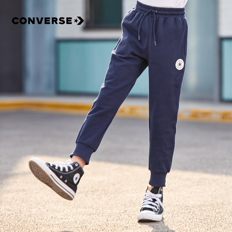 Converse 匡威 儿童薄款运动长裤 多重优惠折后￥79包邮 110~160码多款可选