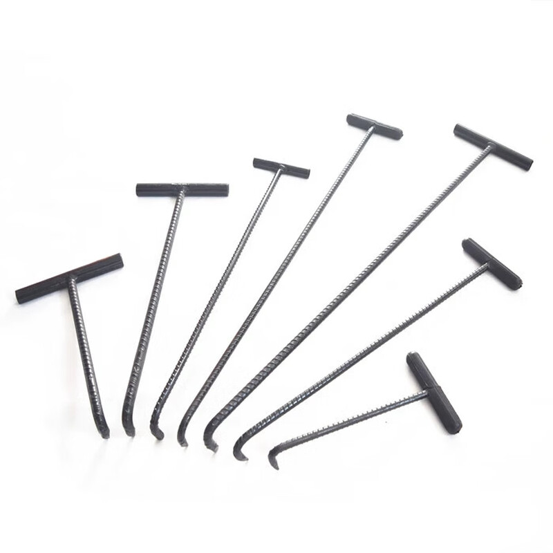 井盖拉勾开下水道水泥物业t型钢筋钩子拉杆卷帘门拉钩挂钩拉货钩 纯头