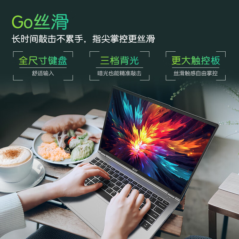 达人点评：宏碁非凡Go Pro 13代酷睿标压轻薄本配置不够高？全方位实测剖析 心得分享 第1张
