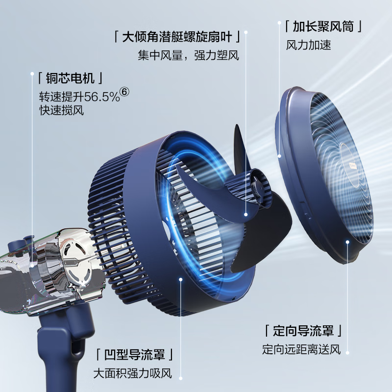 AIRMATE 艾美特 小飓风 空气循环扇 FA20-x98  国补折后￥109.65 晒单返10元E卡