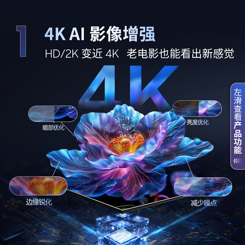 【入手解密】：三星55QX5D质量口碑好吗？三星QA55QX5DAJXXZ 55英寸电视功能对比实测吐槽 心得分享 第3张