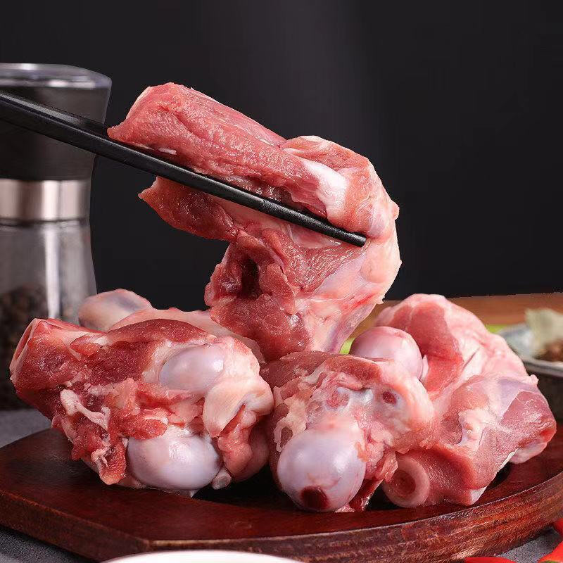 清真羊棒骨羊肉带肉满骨髓羊棒骨火锅棒子骨羊骨拐筋骨头商用批发青封