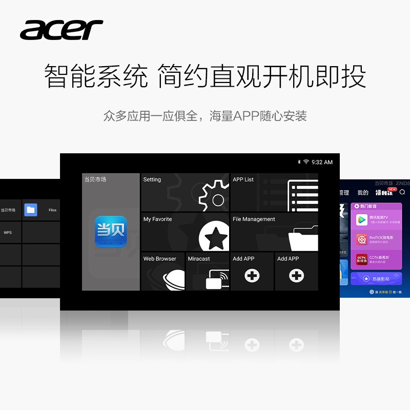 这有惊喜：宏碁（Acer）DF608a 智能投影仪质量好不好？质量内幕详情 心得分享 第2张