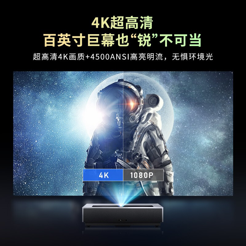 用户评价这款峰米 激光电视4K Max家庭影院投影仪评测不好啊？峰米 Max对比实测分享 心得分享 第6张