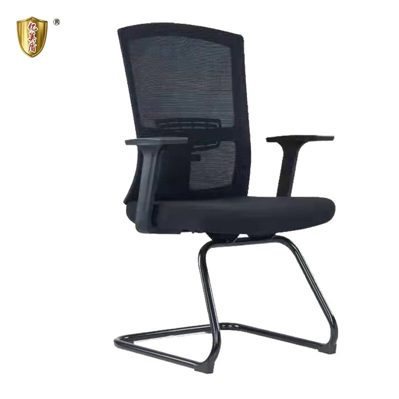 亿美盾 YMD-102GXY 透气网布弓形椅办公椅