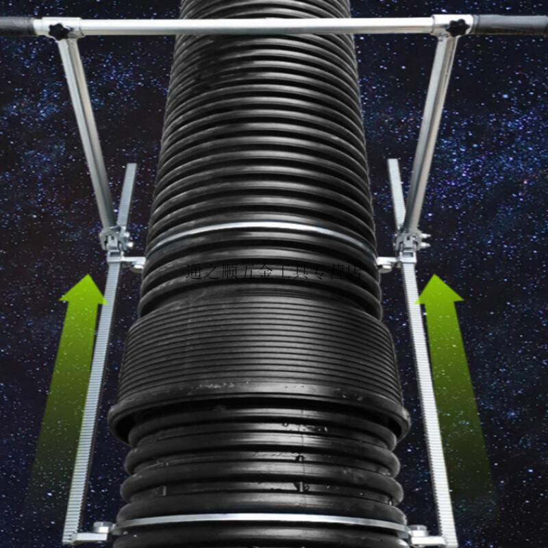 波纹管拉紧器 通用款hdpe双壁波纹管接管安装神器简易对接套管连接拉