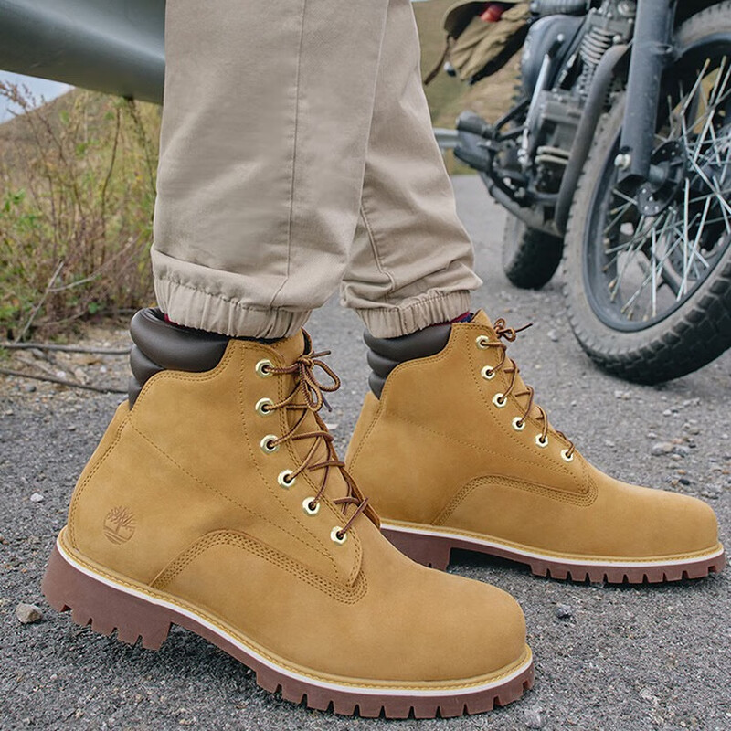 Timberland 添柏岚 18094 男式经典高帮系带工装靴 Plus会员折后￥520.61