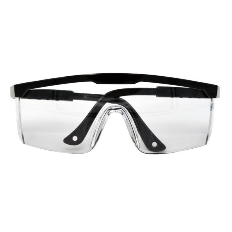 耐呗斯（NABES）NBS2205 眼部防护眼镜 经济款防冲击眼镜（黑框）1副
