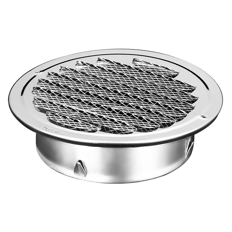 卫生间排气扇防蚊网罩透气风帽外墙出风口防雨透气帽油烟机防风罩 110