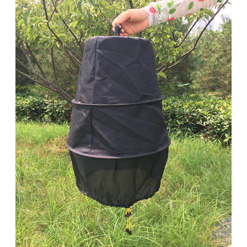 收蜂工具黑色布收蜂笼诱蜂笼捉蜜蜂收野蜂新型便捷招蜂篓