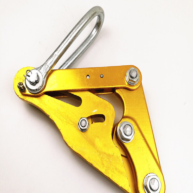 电缆绝缘导线拉紧线器夹头铝镁合金钢绞线卡线器夹线器电工力定制 钢