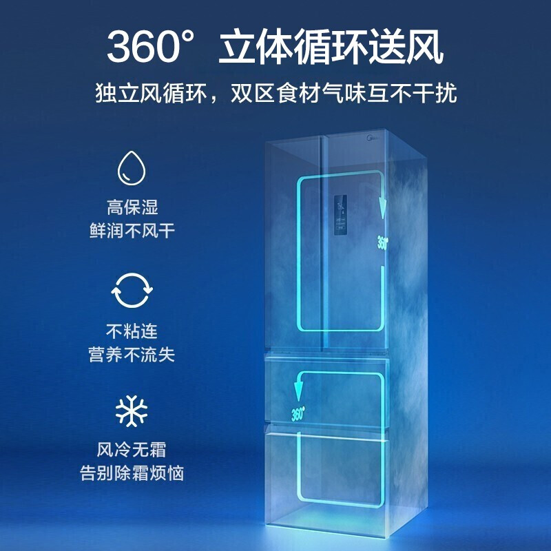 华凌BCD-326WFPH 326升冰箱深度评价好不好？优缺点对比实测 首页推荐 第3张