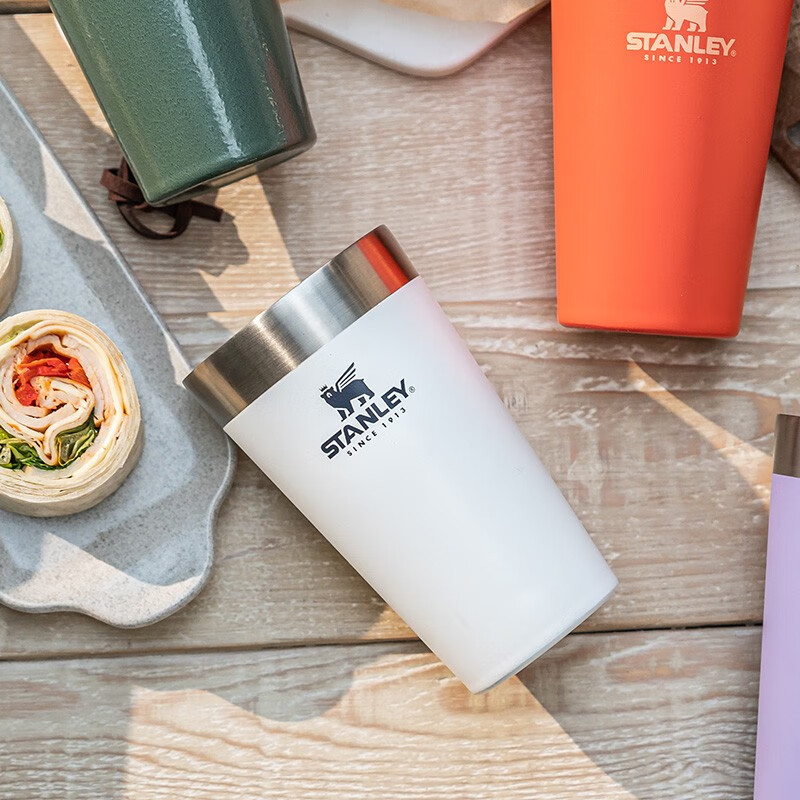 Stanley 史丹利 Adventure探险系列 可叠式不锈钢啤酒杯 473ml*2个 Plus会员折后￥246