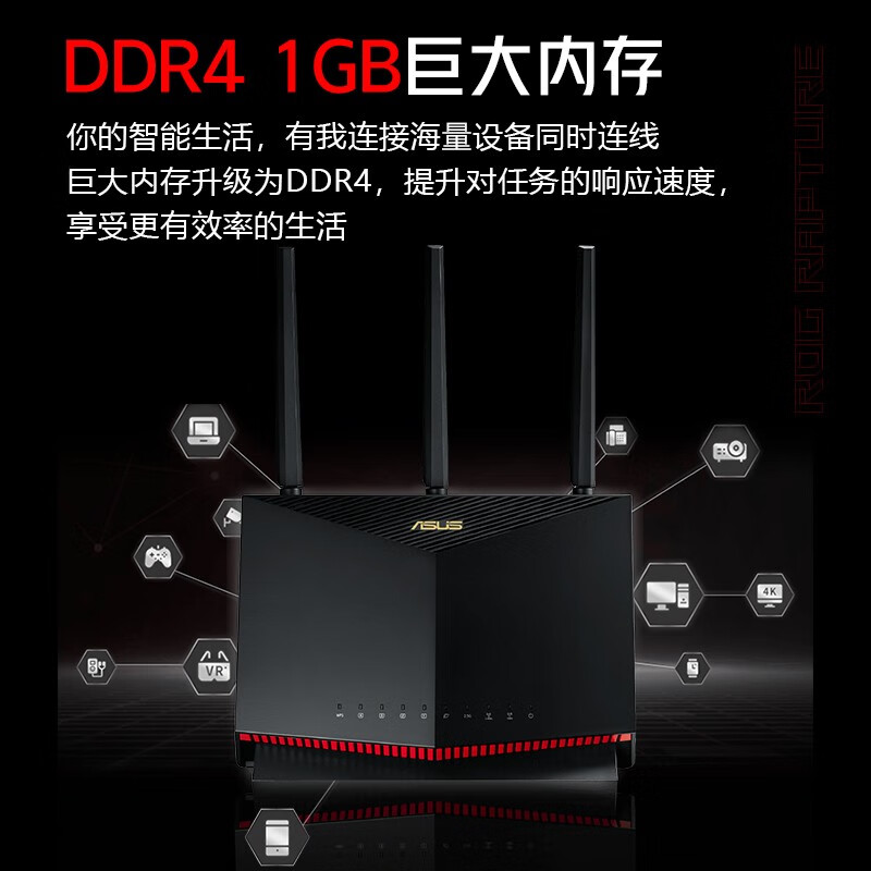 华硕（ASUS）RT-AX86U Pro路由器众测，咋滴呢？功能优缺点大评测 首页推荐 第1张