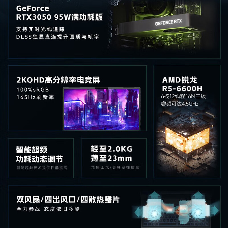 达人点评：火影 T5A RTX-3050游戏笔记本亲测分析咋样？多功能优缺点大爆料 心得分享 第2张