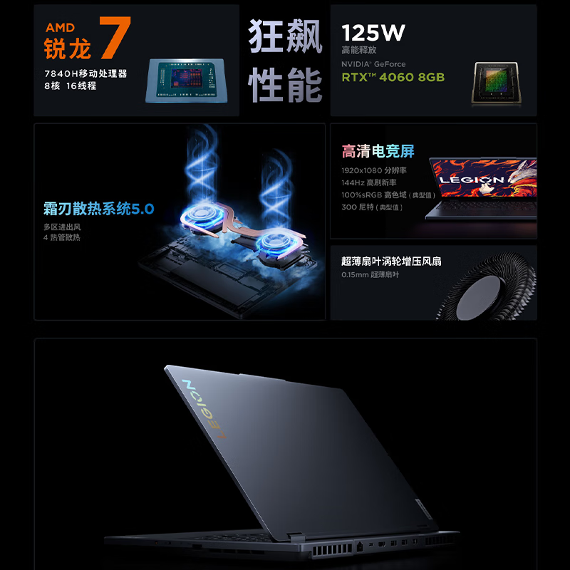 看看再说话：联想拯救者R7000 游戏笔记本电脑点评给力不？优缺点独家测评爆料 心得分享 第4张