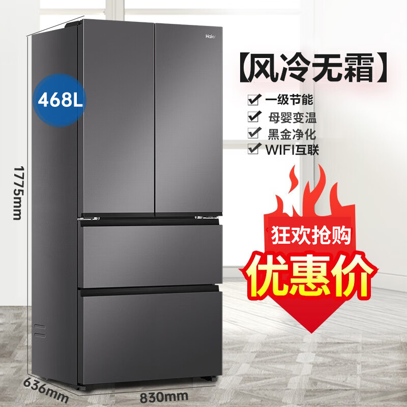 信不信由你：海尔bcd-468wghfd5dsmu1 468L电冰箱真的好用吗？值得买吗【用户评价】 心得分享 第1张