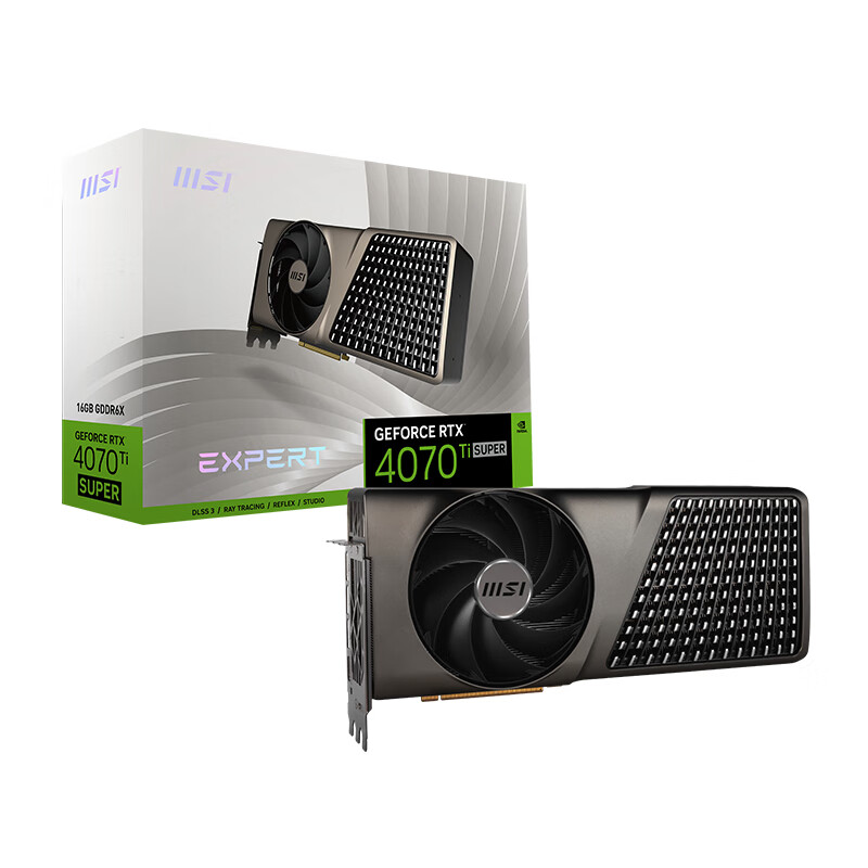微星RTX 4070 Ti SUPER显卡质量怎样差？配置多角度测评 心得分享 第1张