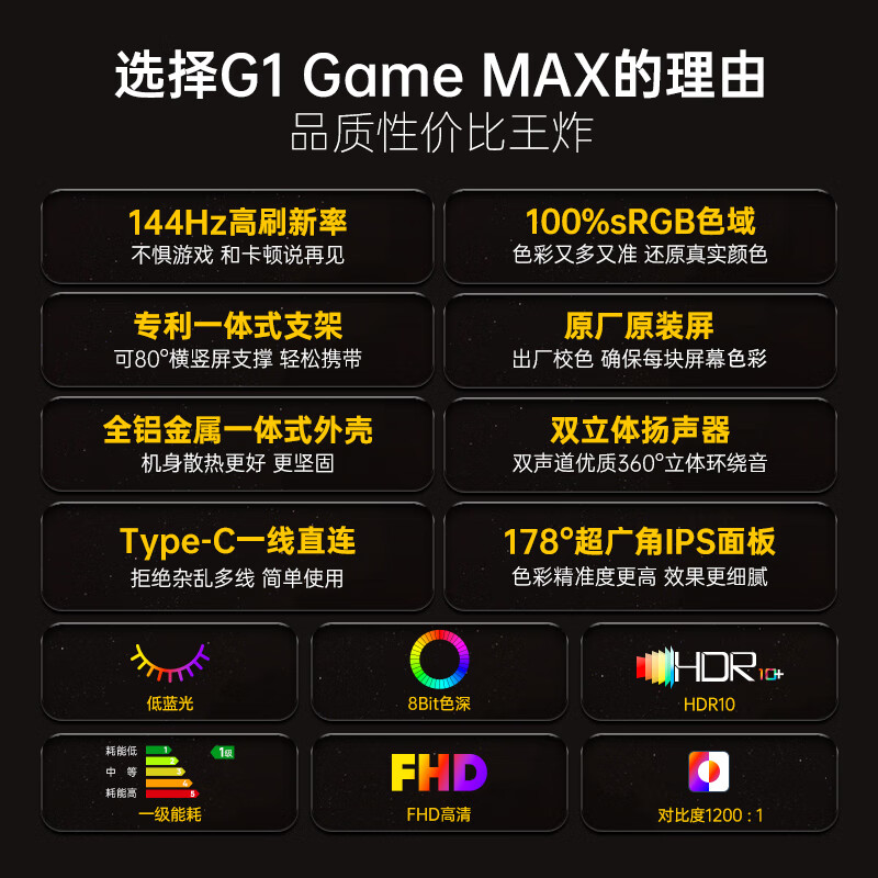 ARZOPA阿卓帕Z3FC 16.1英寸2K便携式显示器入手须知？实情测评爆料 心得分享 第2张