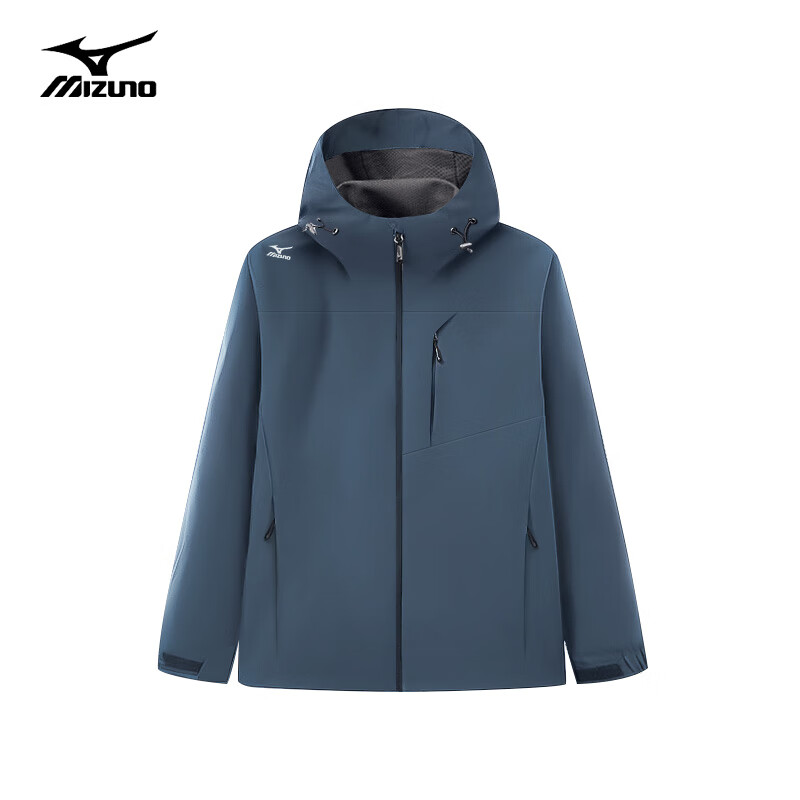 Mizuno 美津浓 情侣款户外连帽冲锋衣 A2CC2629 京东优惠券折后￥269 多色可选
