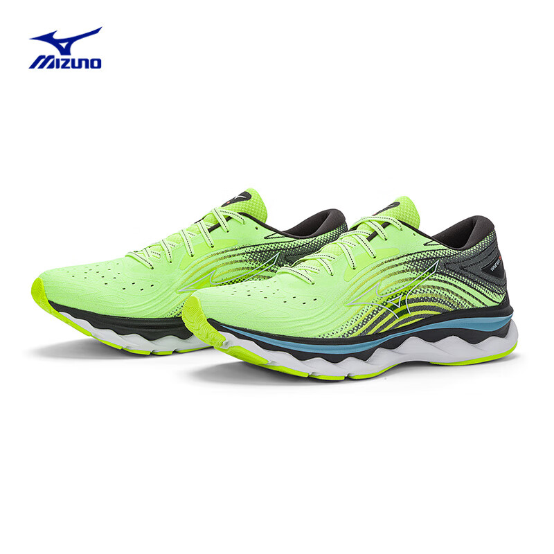 Mizuno 美津浓 WAVE SKY 6 男子跑鞋 J1GC220205 京东优惠券折后￥339