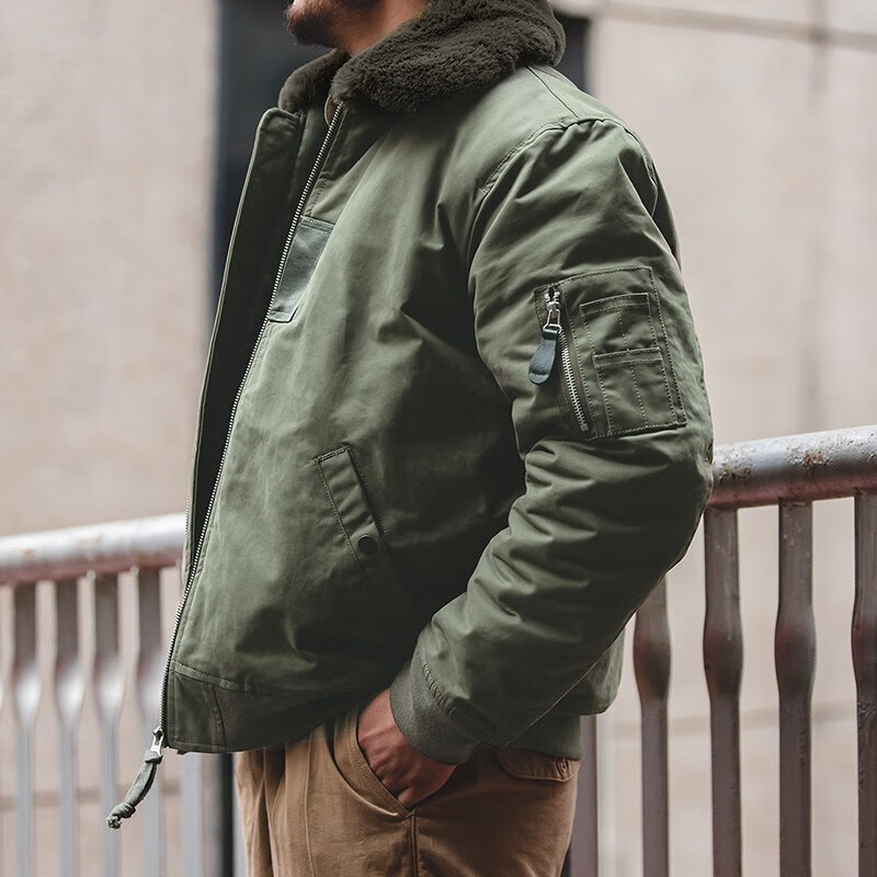Maden 马登工装 男式B15飞行员夹克 京东优惠券折后¥129.9